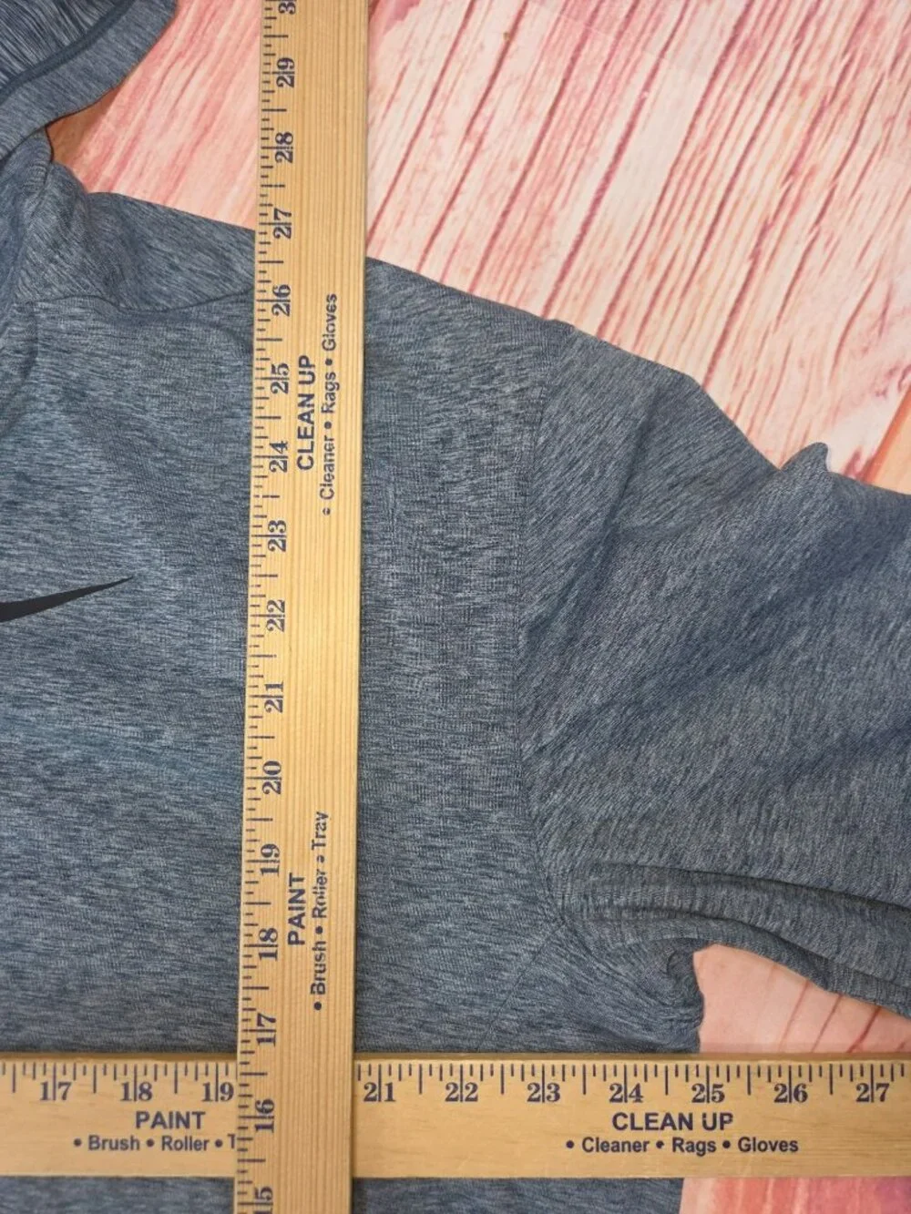 Nike Dri-Fit Blue Full-Zip Lightweight Hoodie Size Large